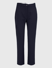 NINE IN THE MORNING Magda Bootcut Crop Navy