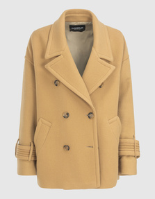 Dondup Peacoat Camel