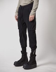 THOM KROM Cargo Structured Black