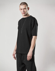 THOM KROM Backprint Cotton Black