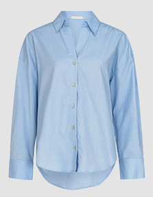 TRUE RELIGION Dropped Shoulder Light Blue