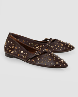 DE SIENA Rocky Studs Brown