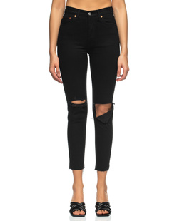 RE/DONE 90s High Rise Ankle Crop Black