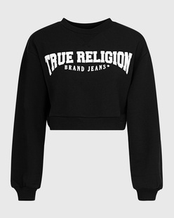 TRUE RELIGION Archd Logo Jet Black