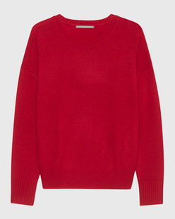 (THE MERCER) N.Y. Oversize Cashmere Statement Red
