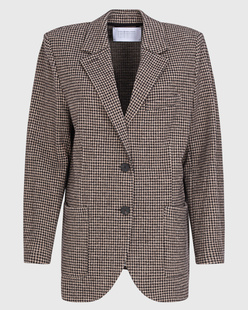 HARRIS WHARF LONDON Houndstooth Beige 