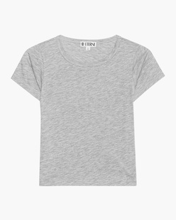 ÉTERNE Baby Tee Heathergrey