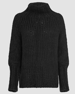 ELLA SILLA Basic Turtleneck Black