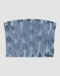 Icon Denim Corset Dolly Denim