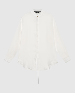 ISABEL BENENATO Silk Offwhite