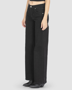 ÉTICA Romi French Wide Leg Onyx Black