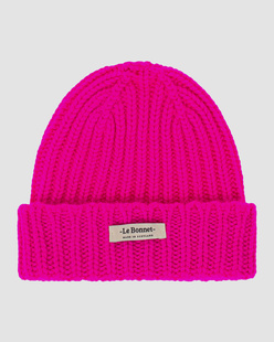 LE BONNET Ribbed Pink