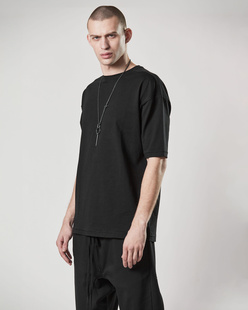 THOM KROM Backprint Cotton Black