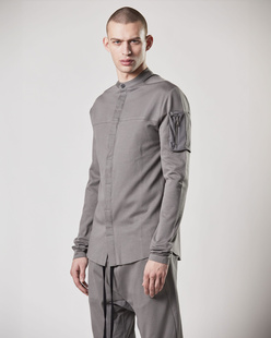 THOM KROM Open Hem Ash Grey