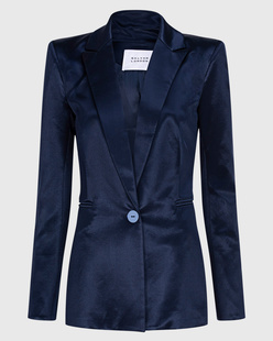 GALVAN LONDON Sculpted Jacket Blue Moon