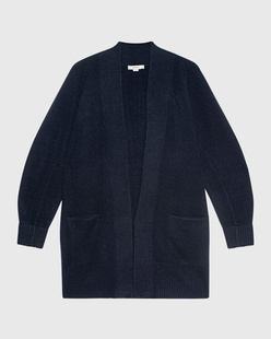 VINCE Shawl Collar Cashmere Navy