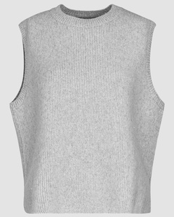 TRUE RELIGION Vest Over Crew Grey