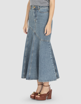 ZIMMERMANN Illustration Denim Neptune Blue