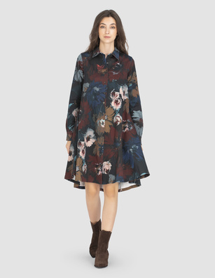 HANNES ROETHER Floral Dress Multicolor