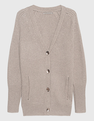 (THE MERCER) N.Y. Cashmere Oversize Taupe