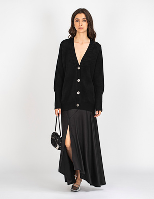 (THE MERCER) N.Y. Cashmere Oversize Black