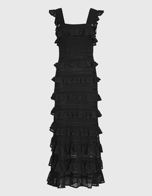 ZIMMERMANN Illustration Frilled Black