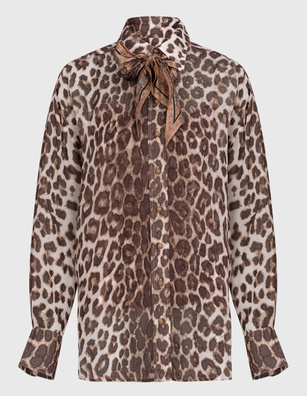 ZIMMERMANN Illustration Leopard Chocolate Leopard