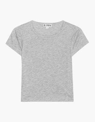 ÉTERNE Baby Tee Heathergrey