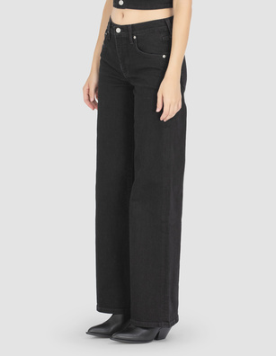 ÉTICA Romi French Wide Leg Onyx Black