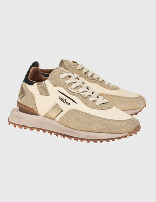 GHŌUD Rush One Suede Nylon Suede Ivory