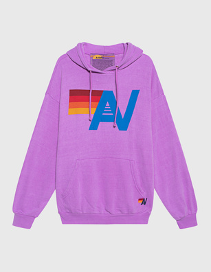 AVIATOR NATION Logo Neon Purple