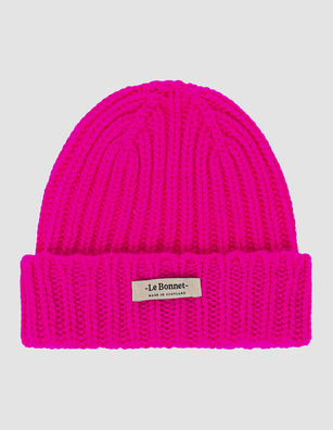 LE BONNET Ribbed Pink