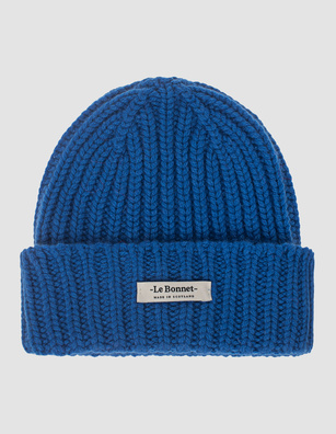 LE BONNET Ribbed Blue