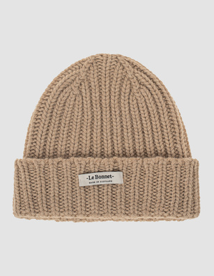 LE BONNET Ribbed Sand