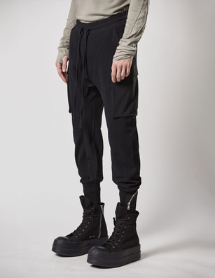 THOM KROM Cargo Structured Black