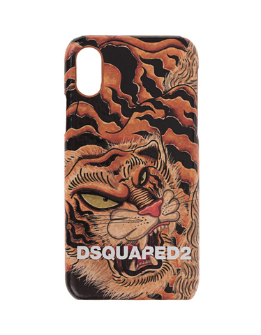 functie favoriete Relatie DSQUARED2 iPhone X/Xs Case Tiger Multicolor iPhone X/Xs Case - Tech  accessories