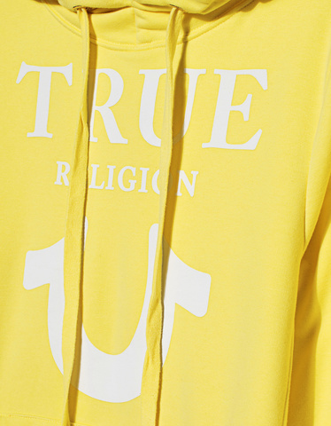 true religion yellow hoodie